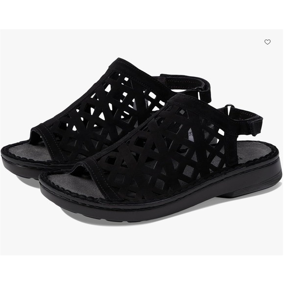 NAOT Amadora Cutout Slingback Sandals Comfort Flats Shoes EU 40 US 9.5 Boho - Picture 1 of 9